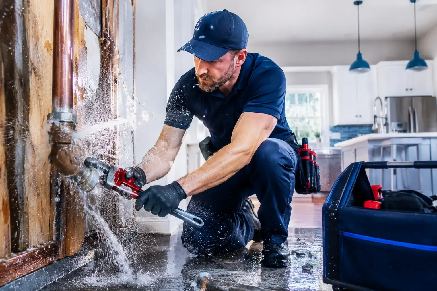 Local emergency pipe repair professionals in Libertyville, IA